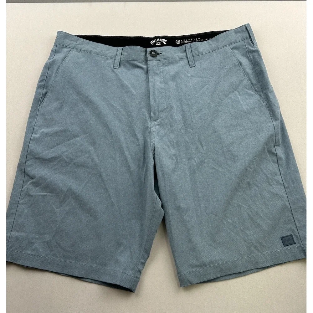 Billabong Mens 40 Recycler Crossfire‎ Submersibles Blue Board Shorts Swim Trunks